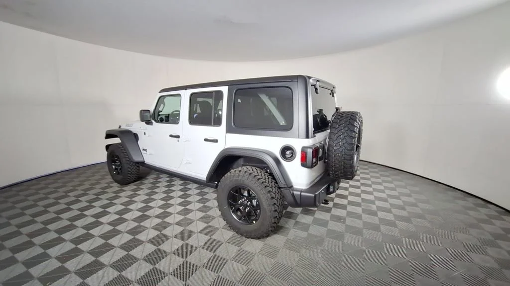 New 2026 Bright White Clear-Coat Exterior Paint Jeep Willys image 6