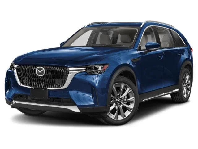 New 2026 Deep Crystal Blue Mica Mazda 3.3 Turbo Premium Plus AWD image 1