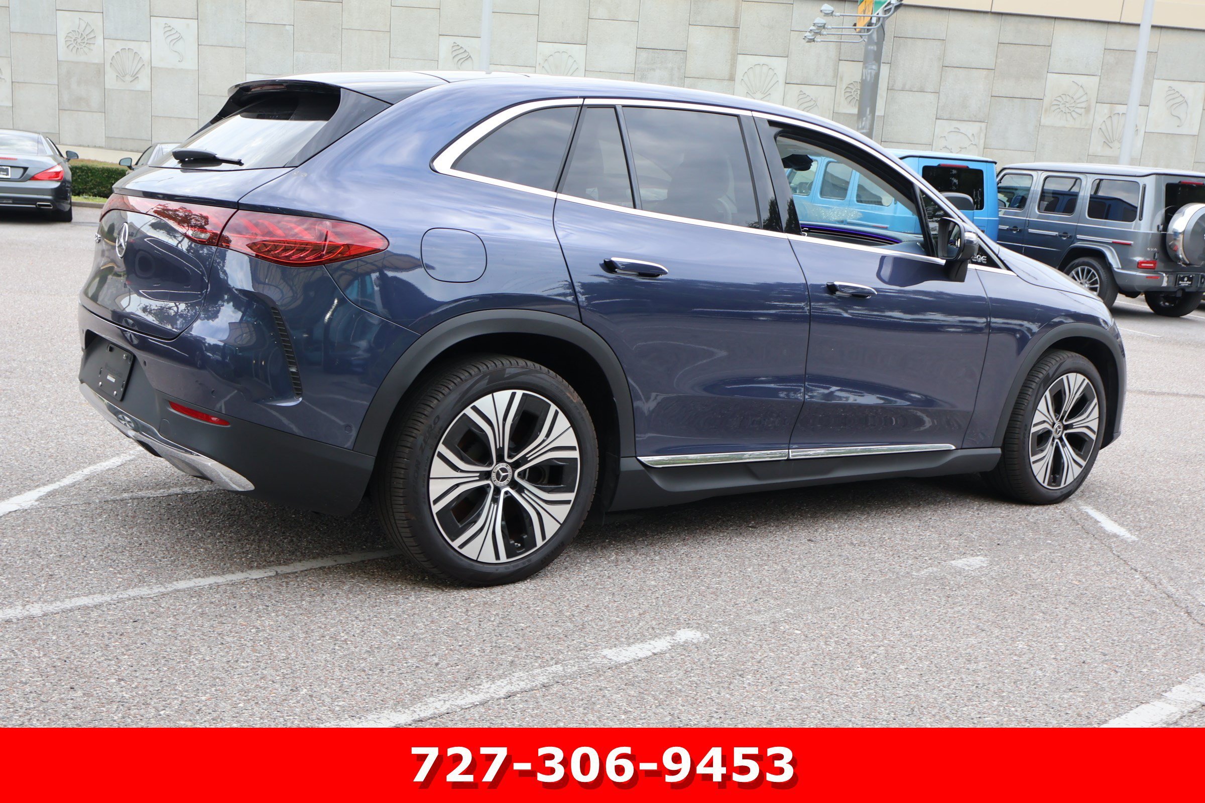 Certified Used 2025 Twilight Blue Metallic Mercedes-Benz EQE 350+ image 10