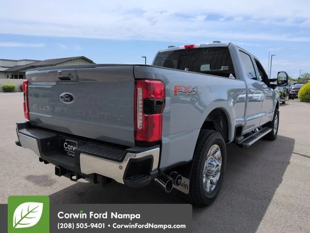 New 2026 Glacier Gray Metallic TriCoat Ford Lariat image 3