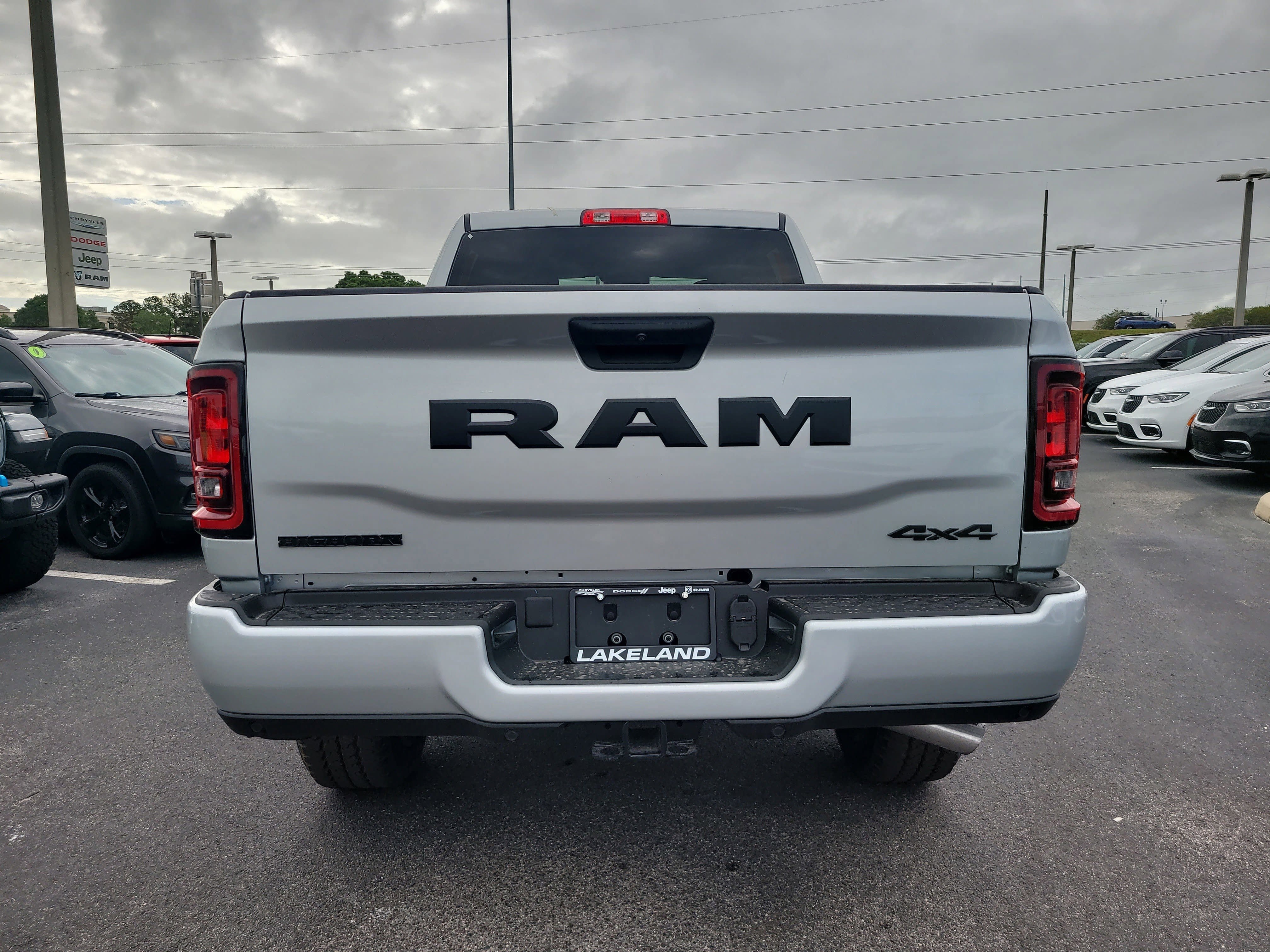 New 2026 Silver-Zynith Exterior Paint RAM Big Horn image 7