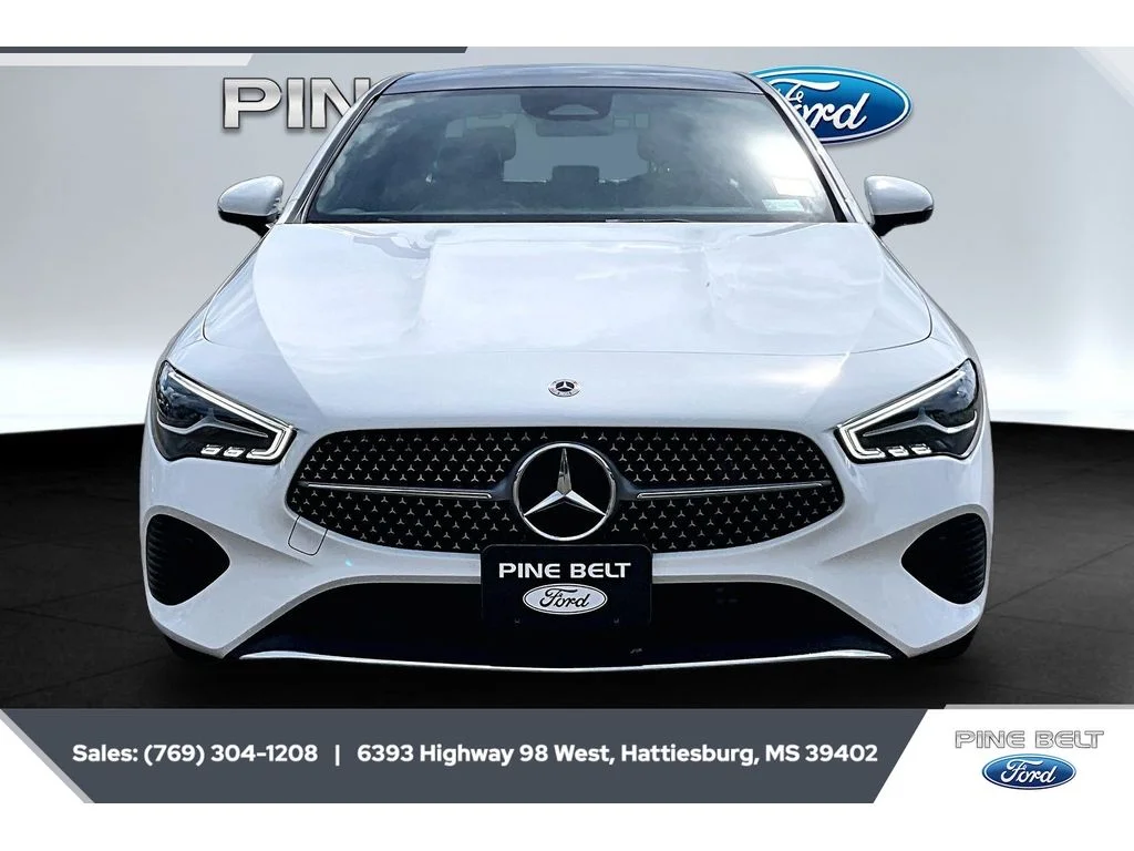 Used 2025 Polar White Mercedes-Benz CLA 250 image 3