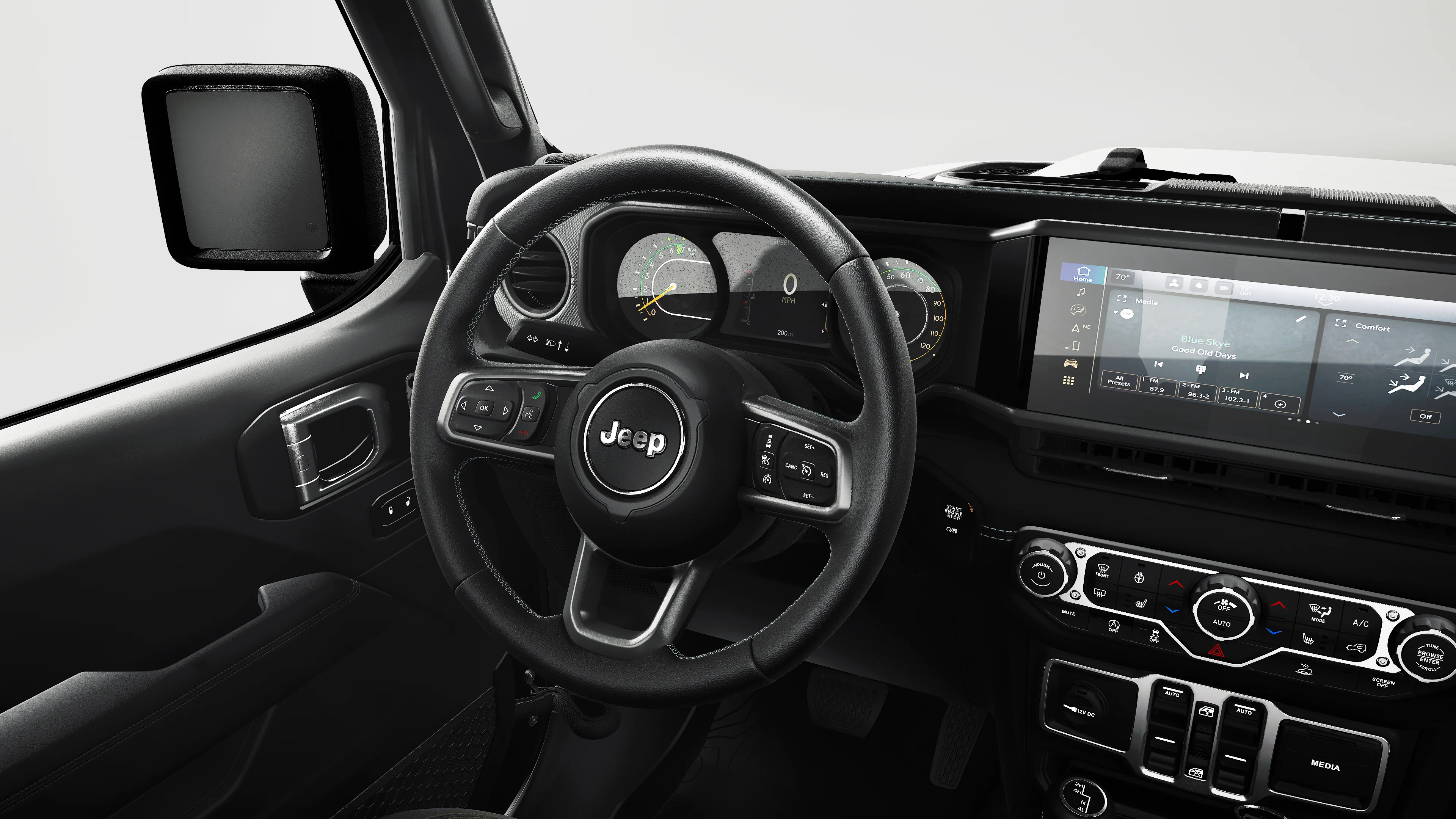 New 2027 Black Clear-Coat Paint Jeep Sahara image 9
