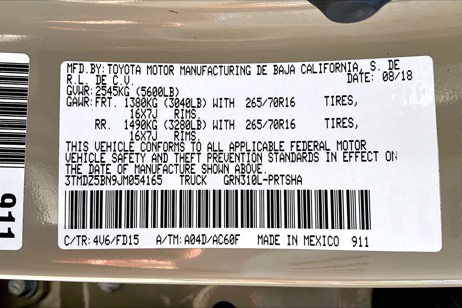 Used 2018  Toyota TRD Off-Road image 32