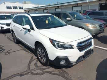 Used 2019 Crystal White Pearl Subaru Touring image 2