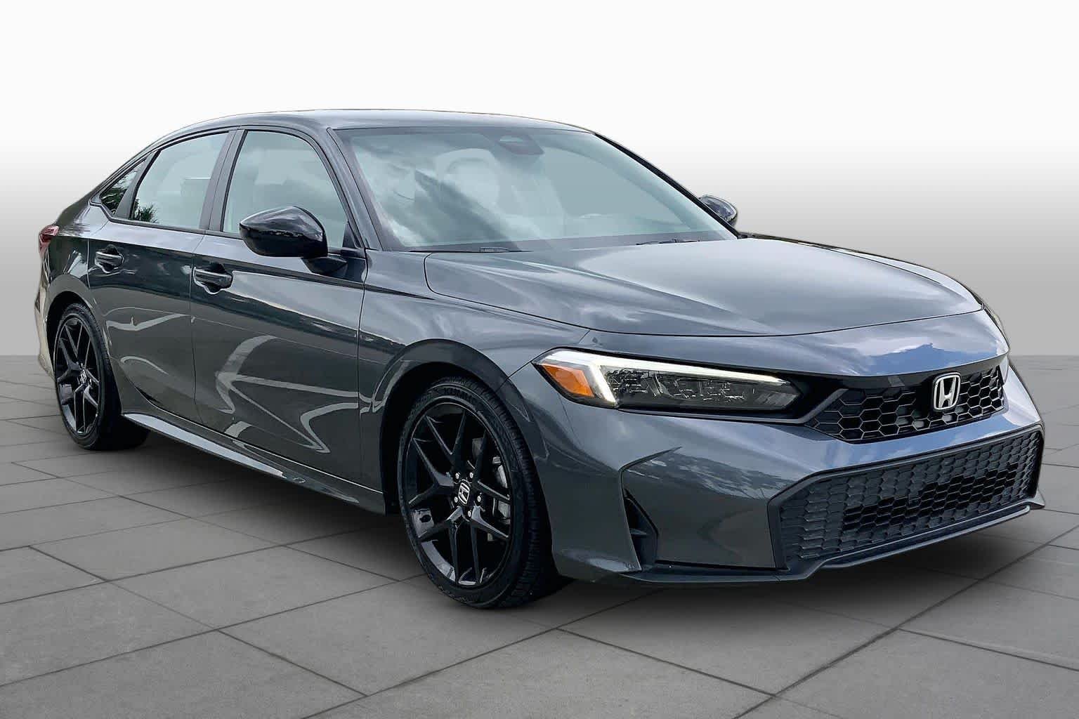 Used 2025 Solar Silver Metallic Honda Sport image 3
