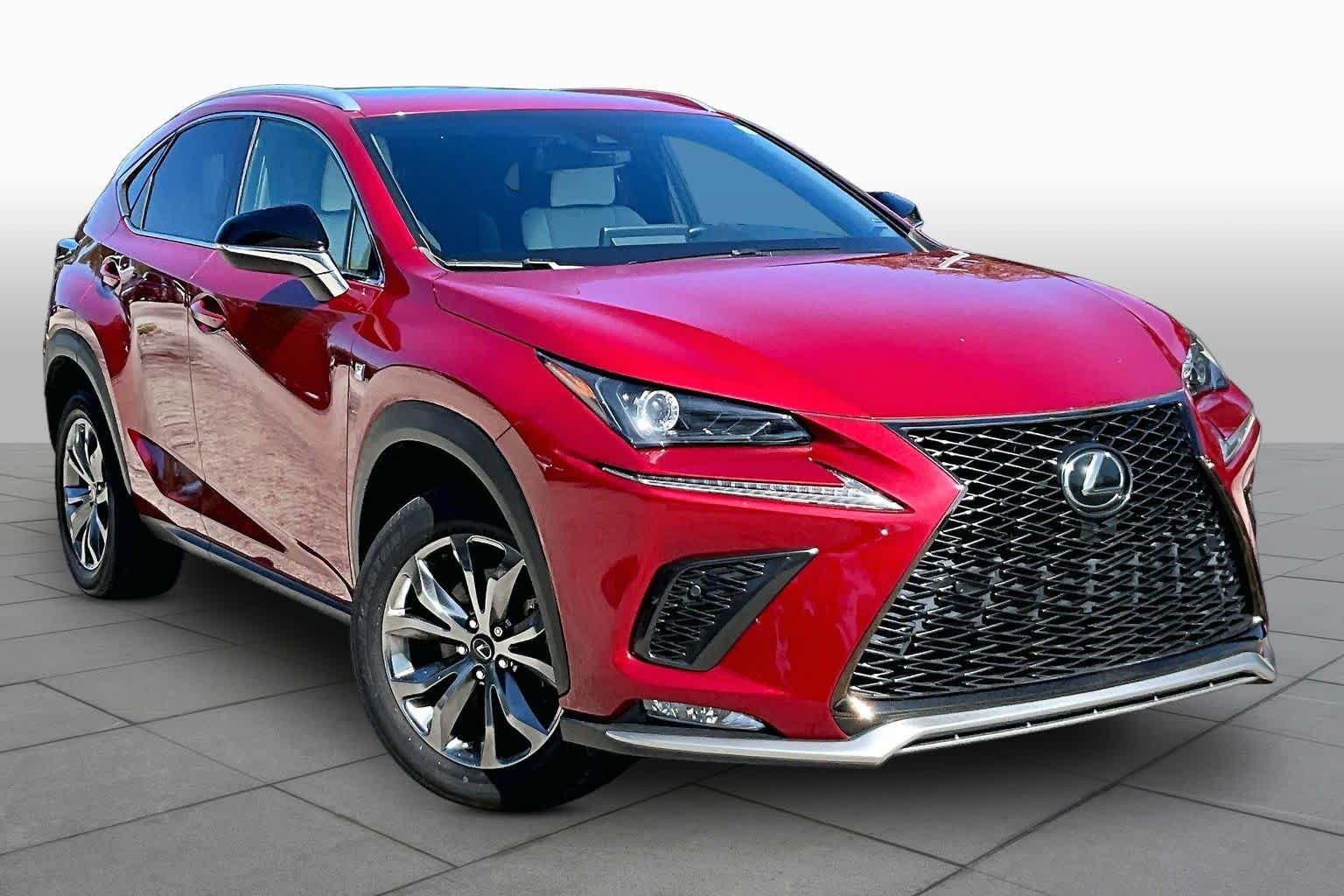 Used 2021 Matador Red Mica Lexus F SPORT image 3