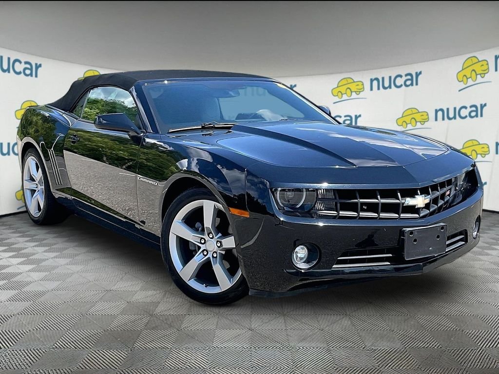 Black 2013 Chevrolet Camaro Convertible Rear-Wheel Drive
