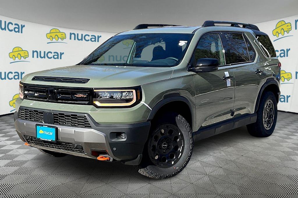 New 2027 Ash Green Metallic Honda TrailSport Elite Blackout image 4