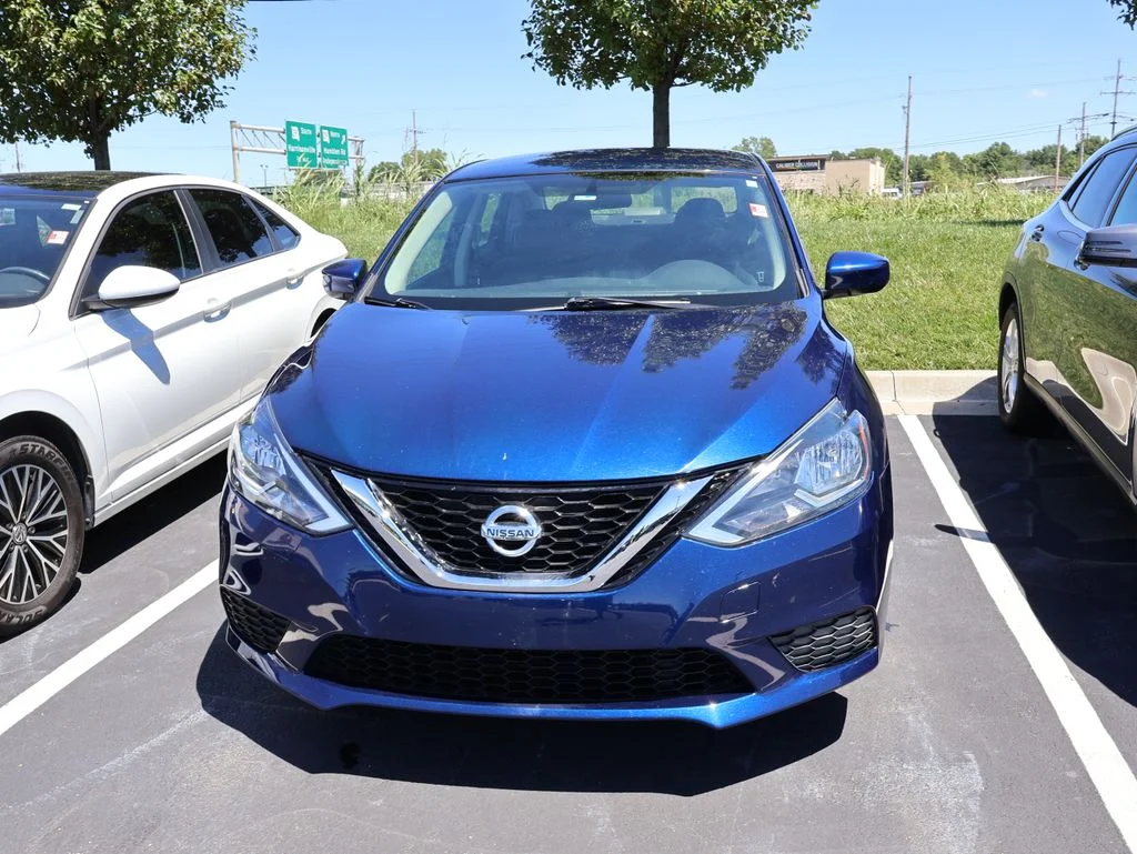 Used 2019 Deep Blue Pearl Nissan SV image 2