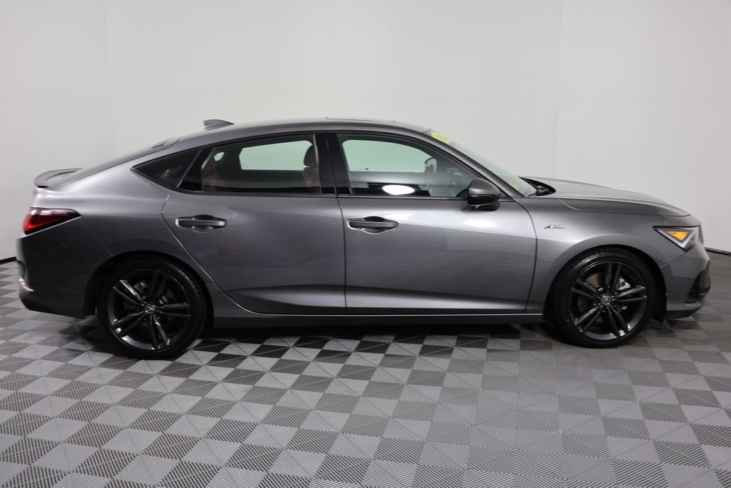 Used 2024 Liquid Carbon Metallic Acura A-Spec Tech Package image 9