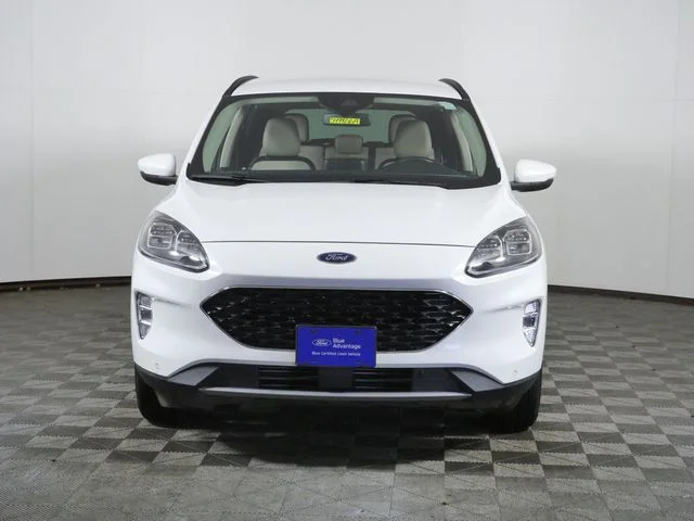 Certified Used 2020 White Ford Titanium image 3
