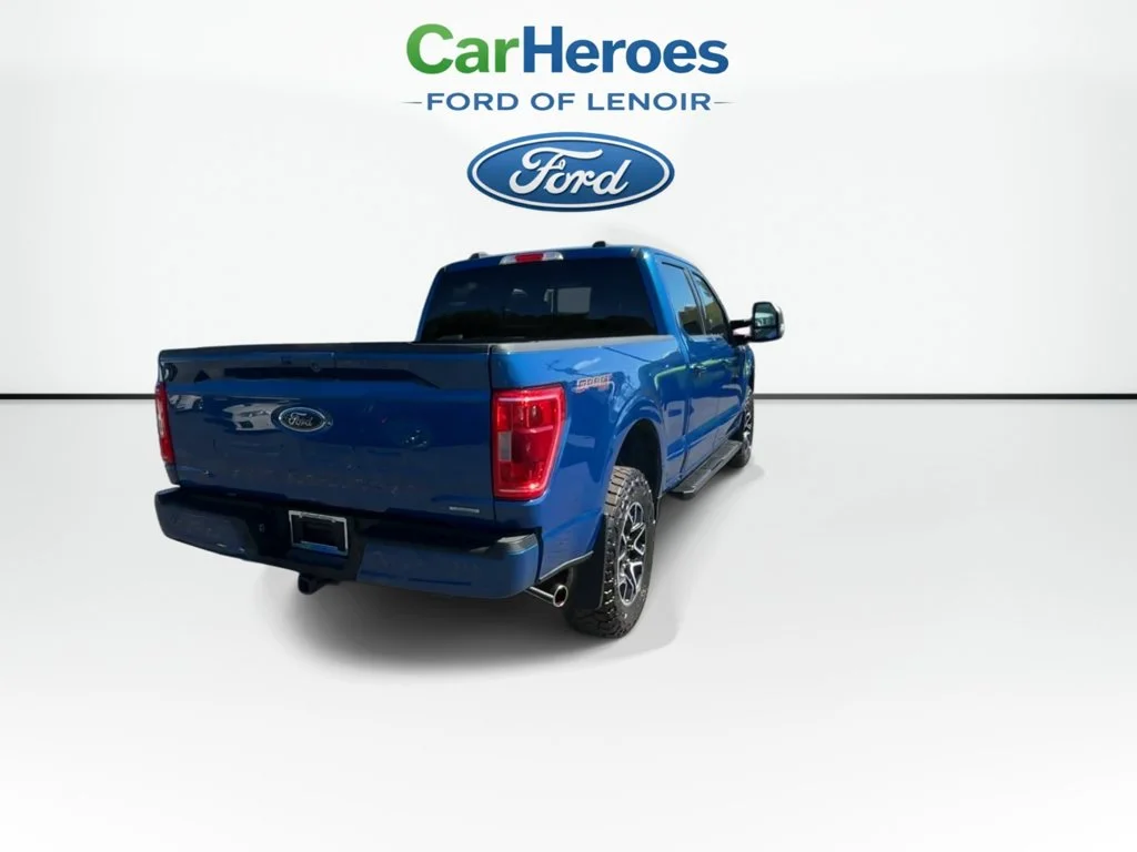 Used 2022 Atlas Blue Metallic Ford XLT image 9