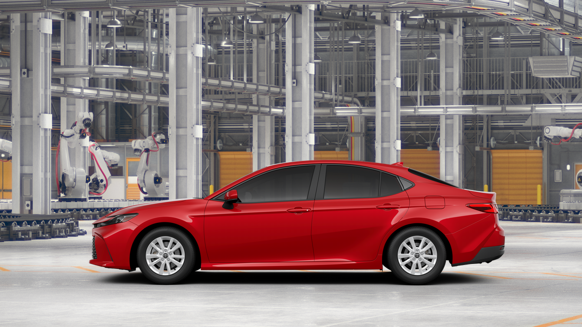 New 2026 Supersonic Red Toyota LE image 4