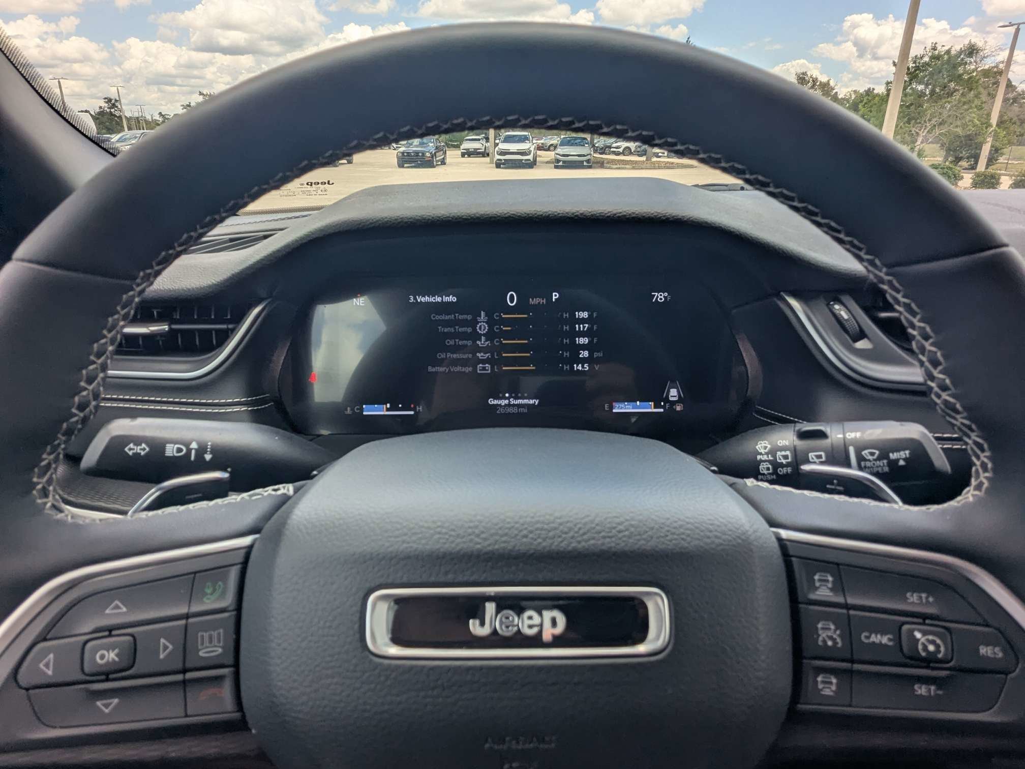 Used 2025 Bright White Clearcoat Jeep Altitude image 35