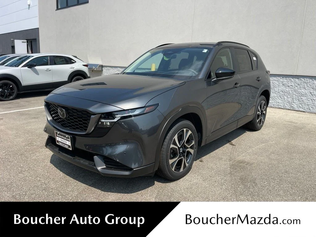 New 2026 Machine Gray Metallic Mazda 2.5 S Preferred AWD image 1