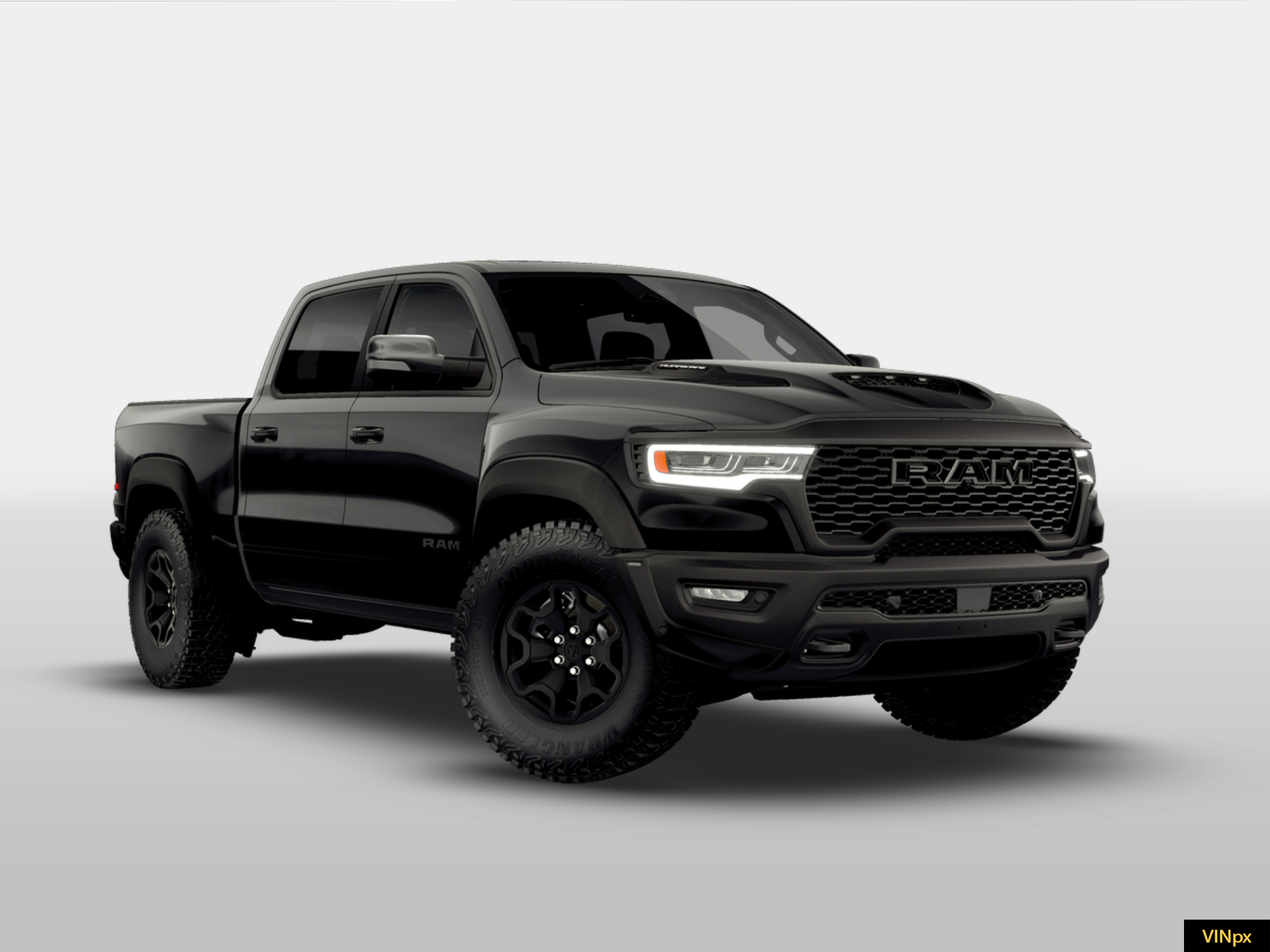 New 2026 Diamond Black Crystal Pearl-Coat Exterior Paint RAM RHO image 11