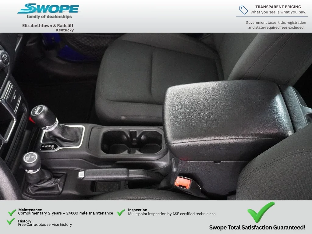 Used 2018 Ocean Blue Metallic Clearcoat Jeep Sport image 23