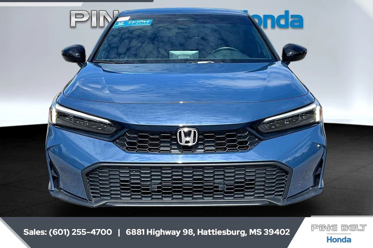 Certified Used 2026 Blue Lagoon Pearl Honda 2WD SPORT image 3