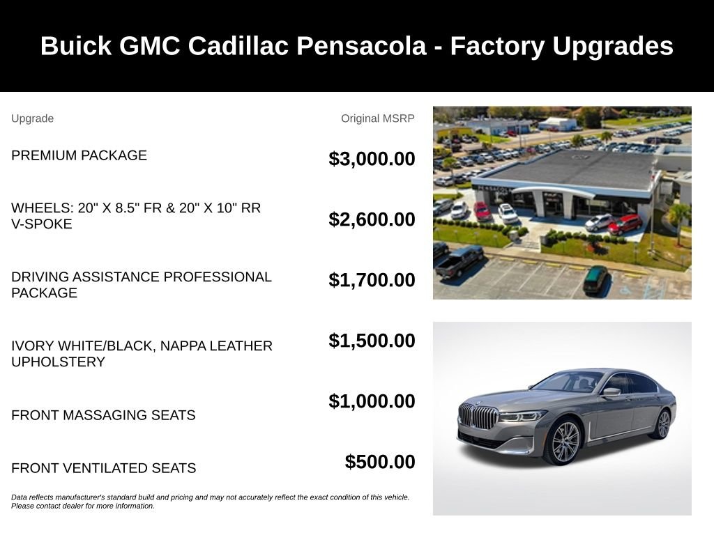 Used 2021 Gray BMW 740i image 4