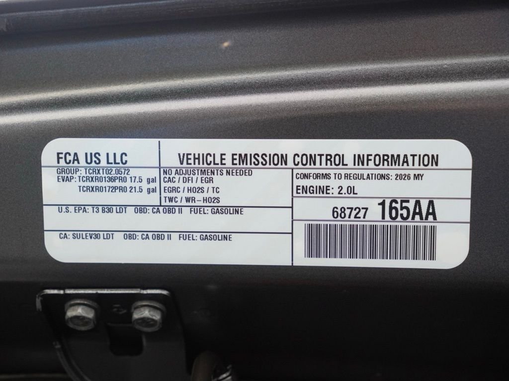 New 2026 Granite Crystal Metallic Clear-Coat Exterior Paint Jeep Sport S image 28