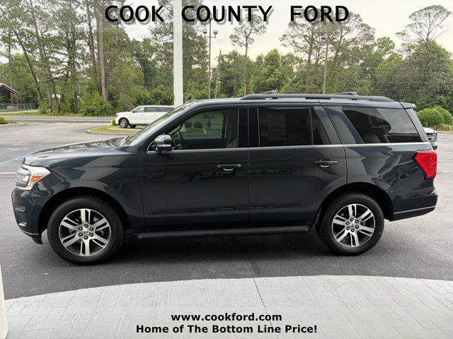 Used 2024 Stone Blue Metallic Ford XLT image 4