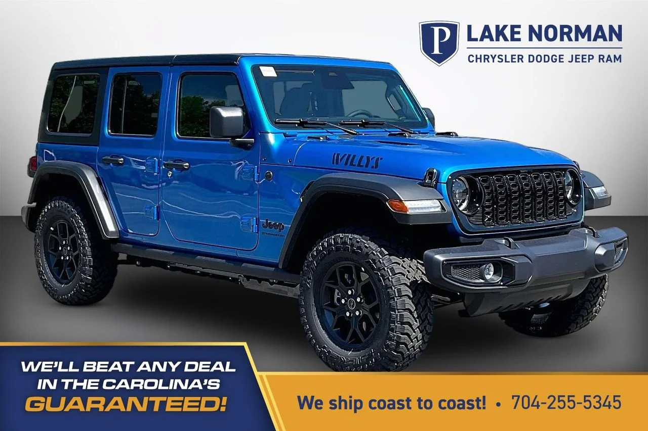 New 2026 Hydro Blue Pearlcoat Jeep Willys image 2