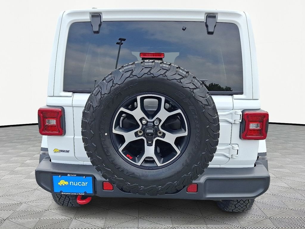 Used 2022 White Jeep Unlimited Rubicon image 6