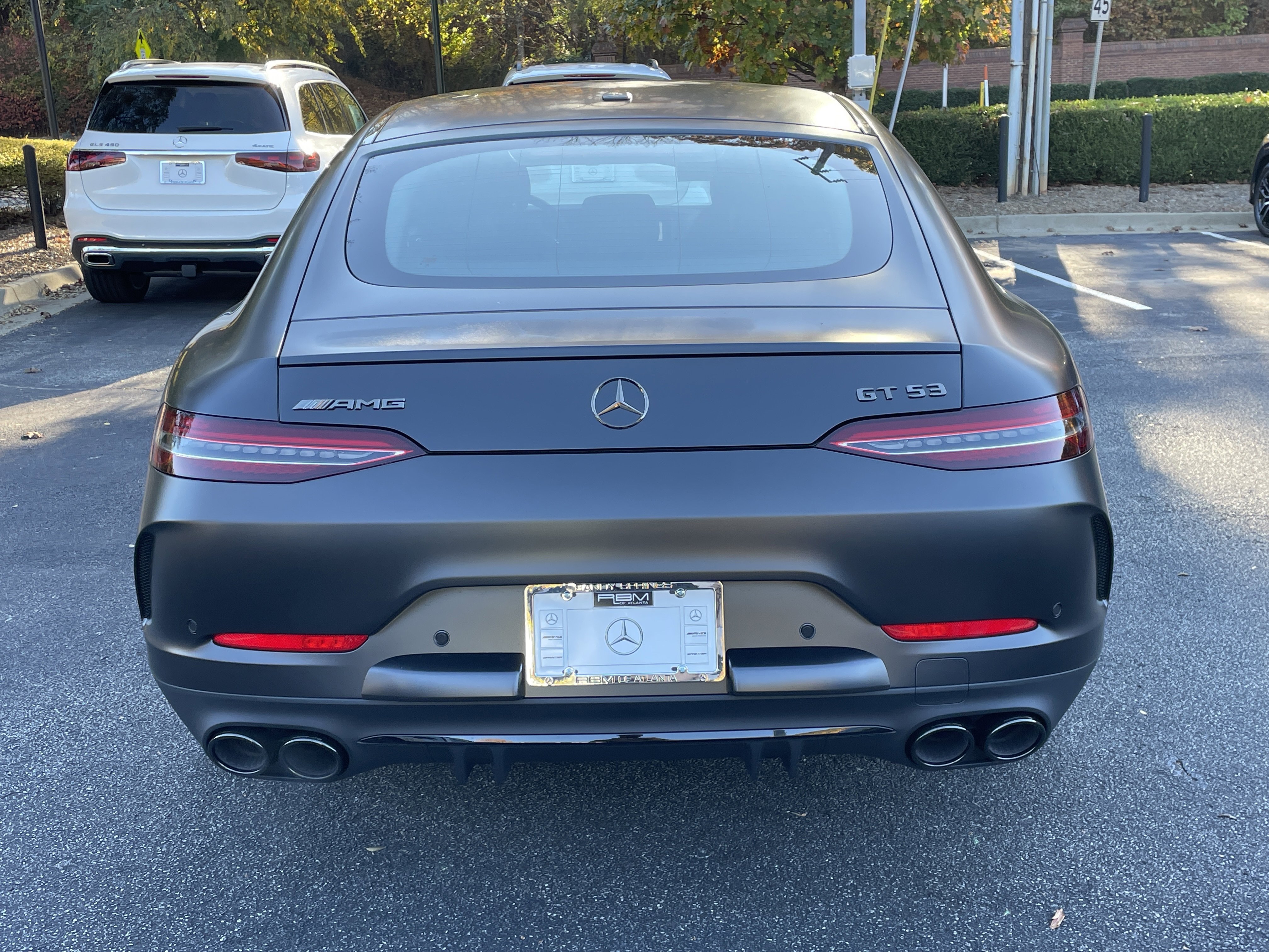 New 2026 MANUFAKTUR Graphite Grey Magno Mercedes-Benz AMG® GT 53 4-Door Coupe image 7