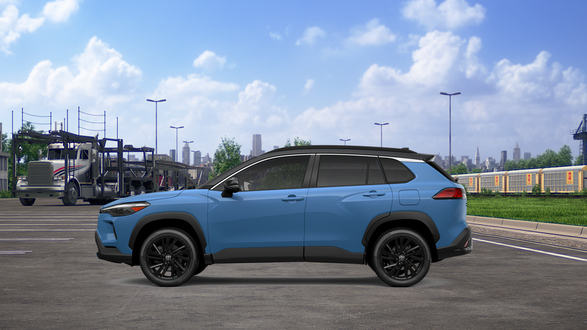 New 2026 Cavalry Blue Toyota Hybrid XSE image 4
