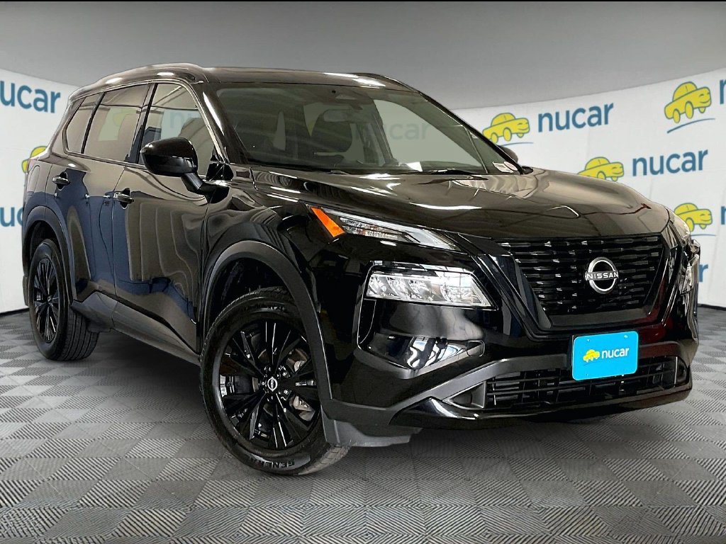 Certified Used 2023 Black Nissan SV image 1