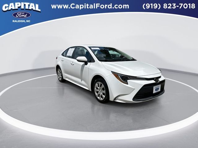 Used 2024 White Toyota LE image 2