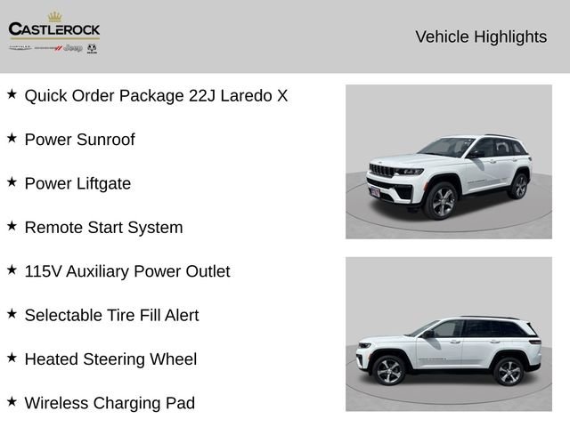 New 2026 Bright White Clear-Coat Exterior Paint Jeep Laredo image 2