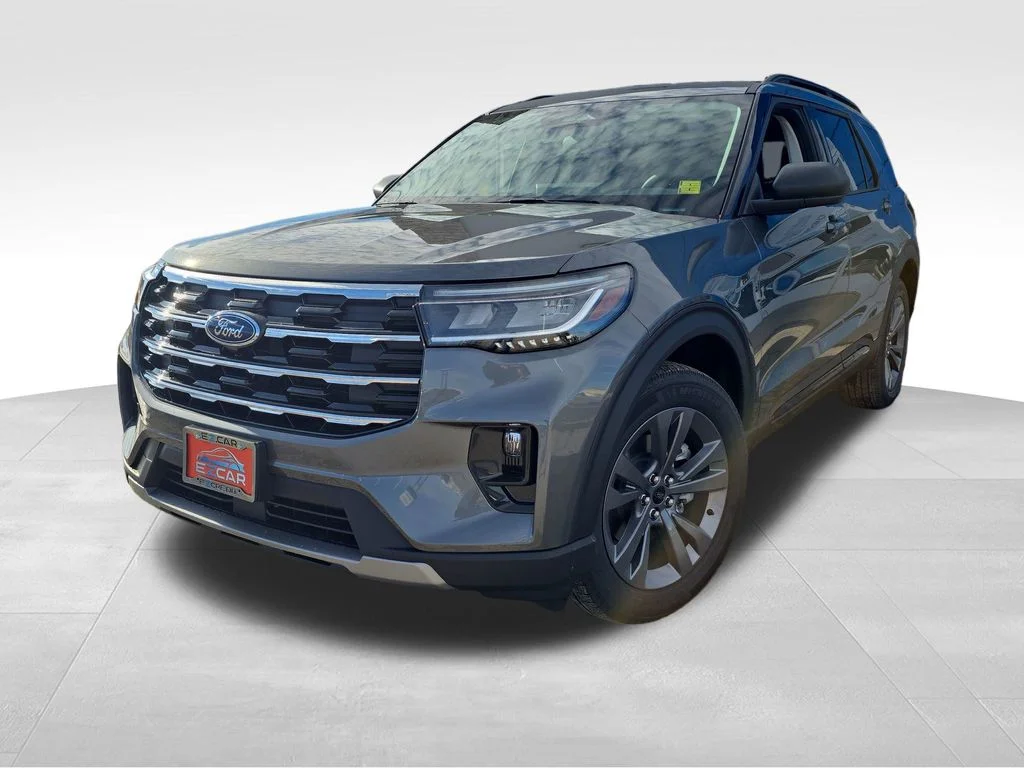 New 2026 Carbonized Gray Metallic Ford Active image 3