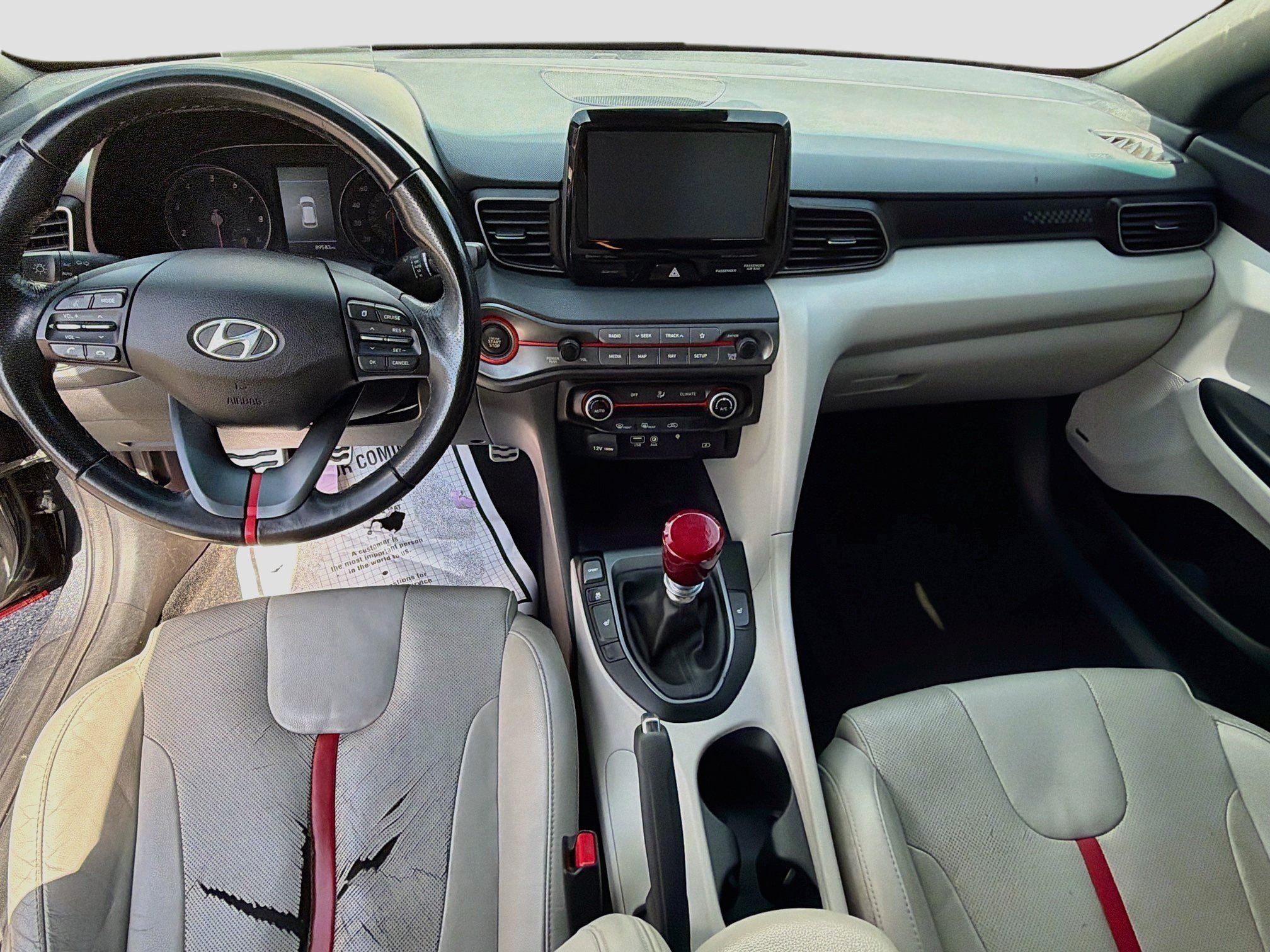 Used 2019 Thunder Gray w/Black Roof Hyundai Turbo Ultimate image 13