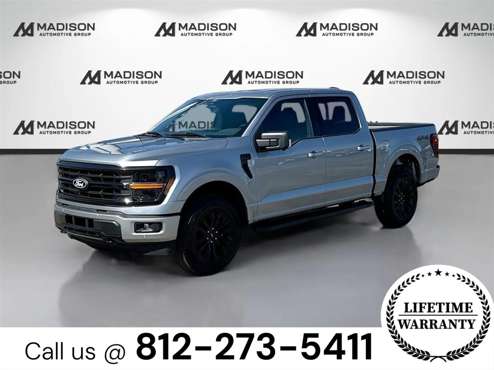 New 2026 Iconic Silver Metallic Ford XLT image 1