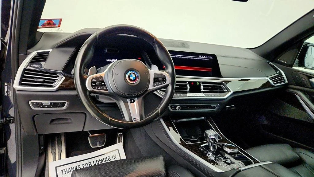 Used 2020 Arctic Grey Metallic BMW M50i w/ Driving Assist Pro, Luxury Seating & Premium Pkg image 13
