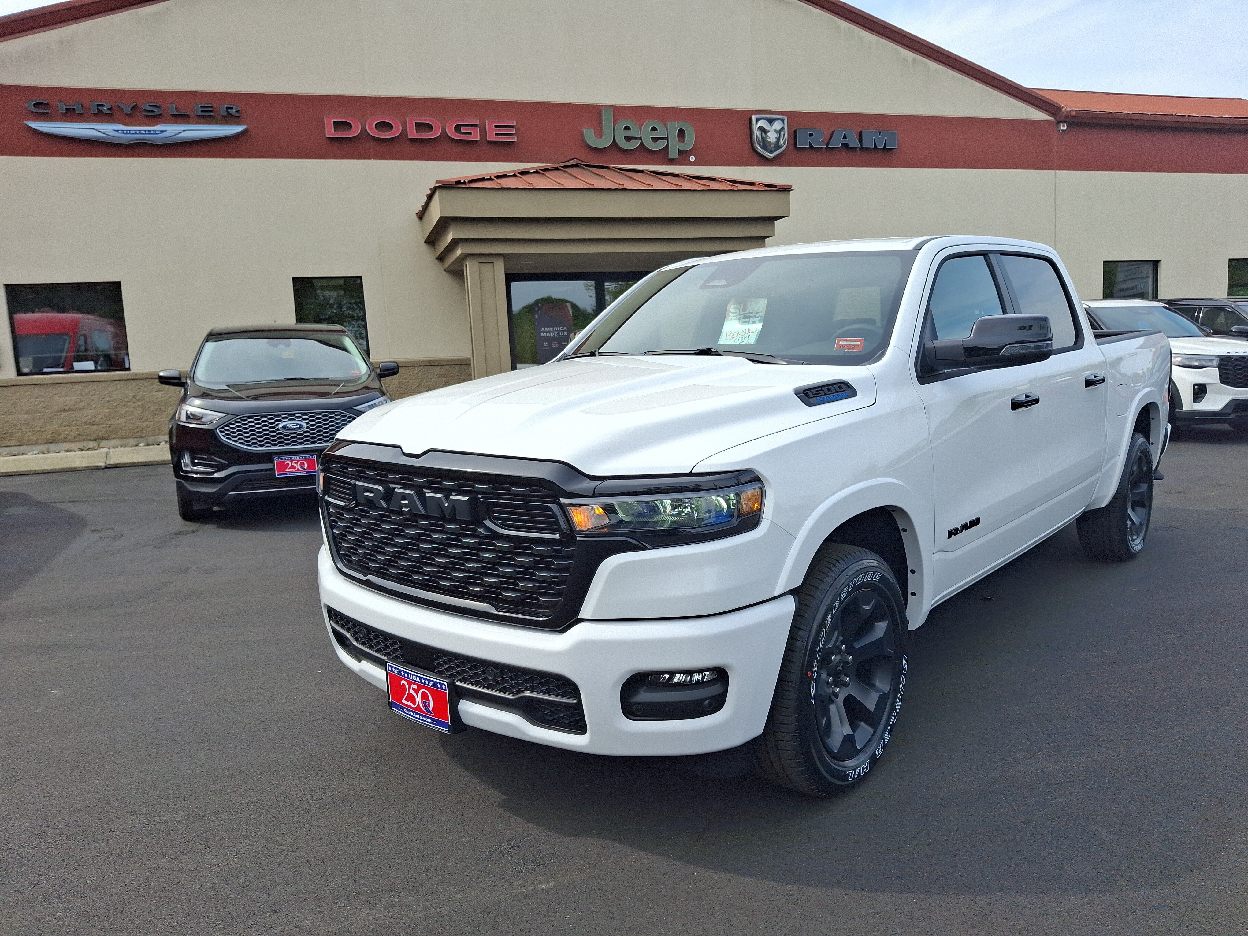 New 2026 Bright White Clearcoat RAM Big Horn image 2