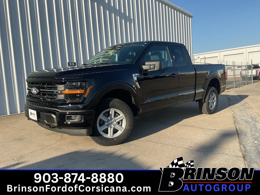 New 2026 Agate Black Metallic Ford XLT image 1