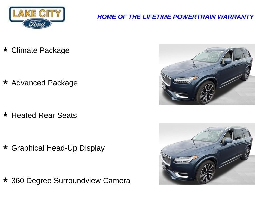 Used 2021 Blue Volvo T8 Inscription Expression 7 Passenger image 2
