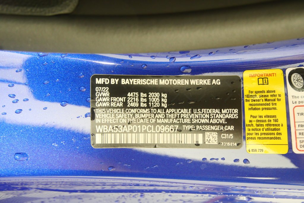 Used 2023 Portimao Blue Metallic BMW 430i image 25