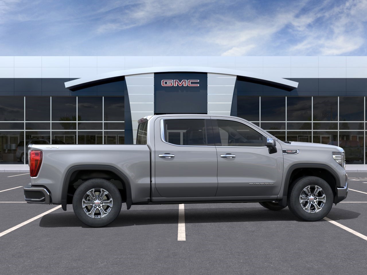 New 2026 Sterling Metallic GMC SLT image 5