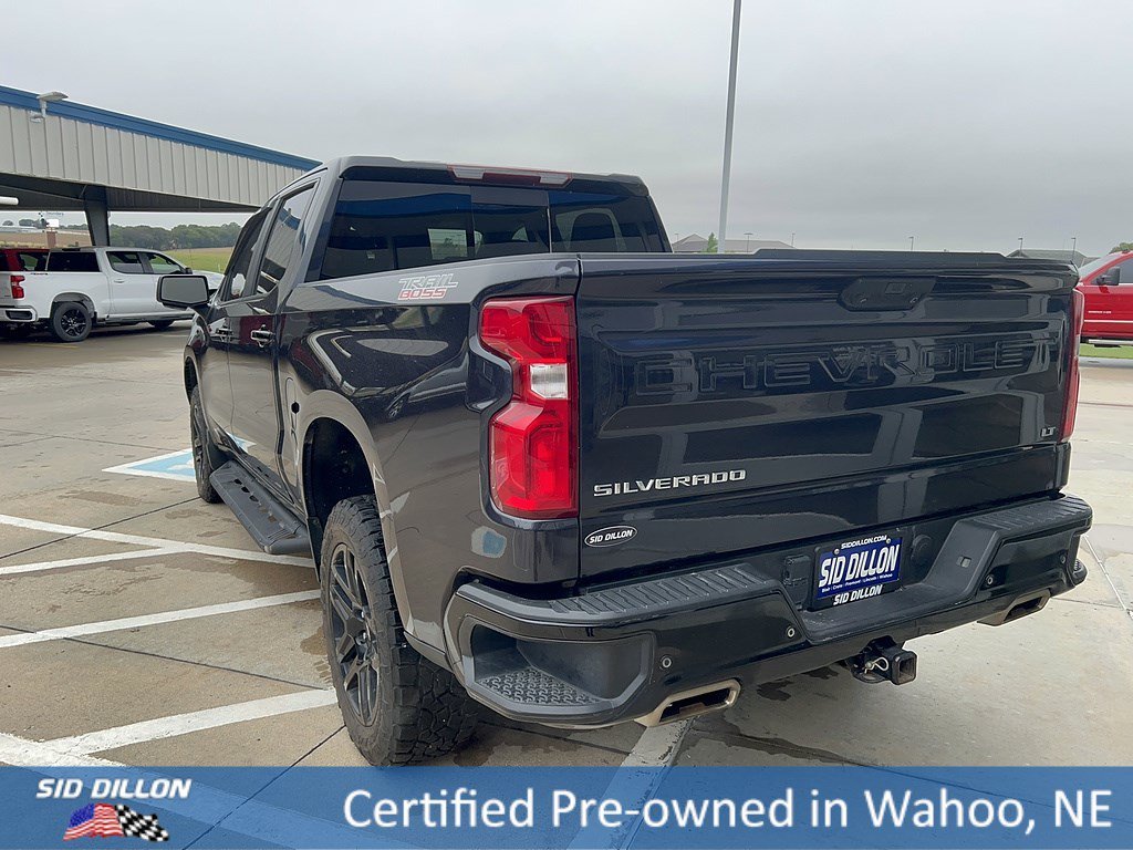 Used 2022 DARK ASH METALLIC Chevrolet LT Trail Boss image 3