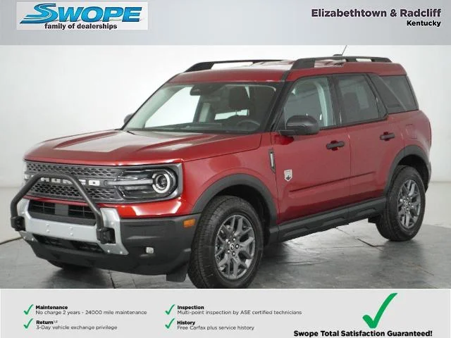 New 2025 Ruby Red Metallic Tinted Clearcoat Ford Big Bend® image 51