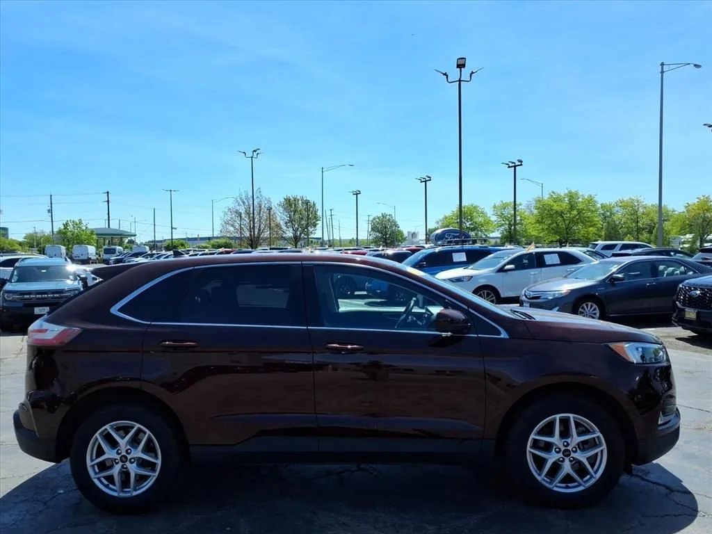 Certified Used 2024 Burgundy Ford SEL image 8