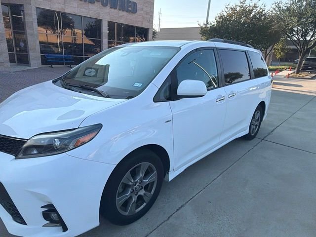 Used 2019 White Toyota SE image 2