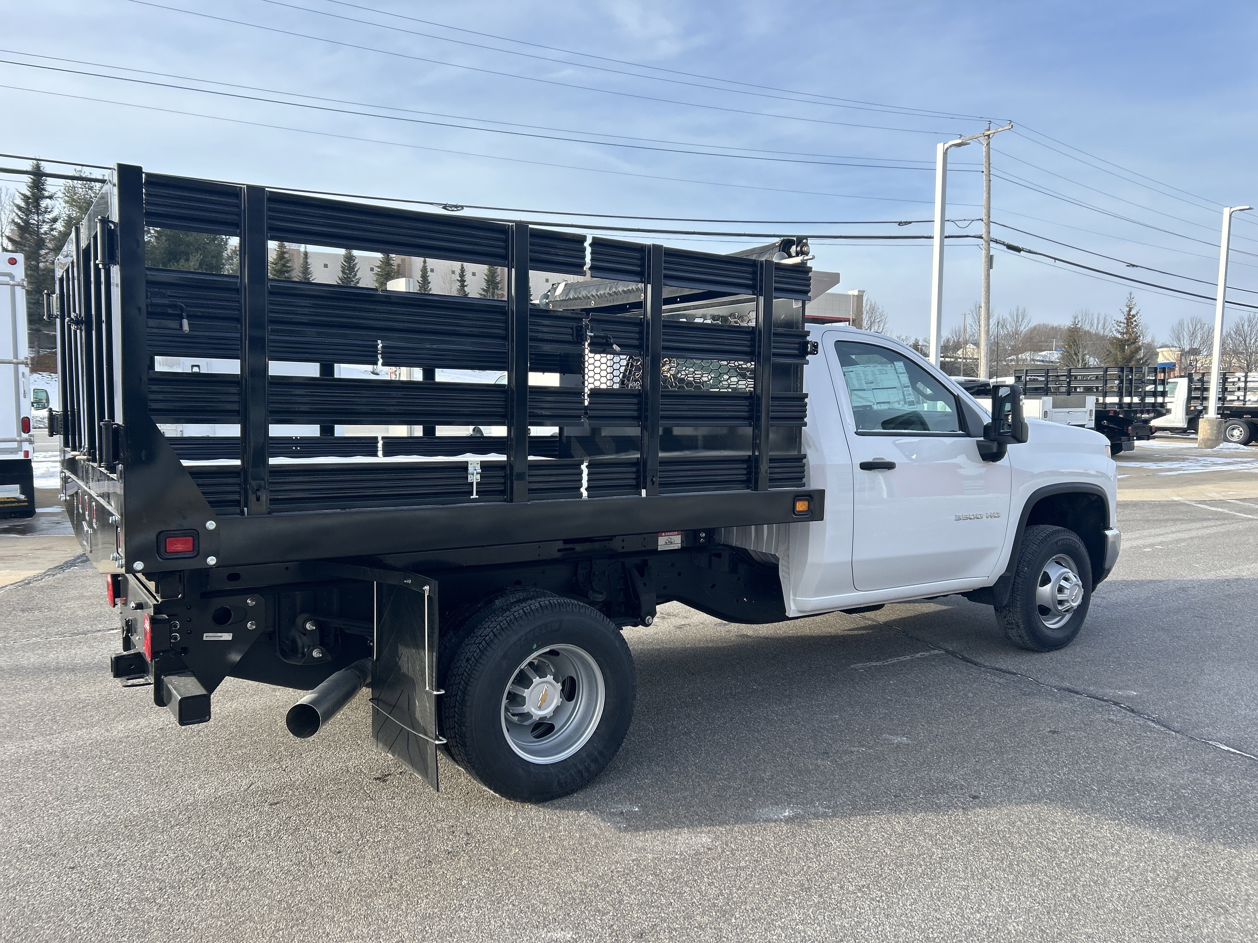 New 2025 Summit White Chevrolet Work Truck image 2