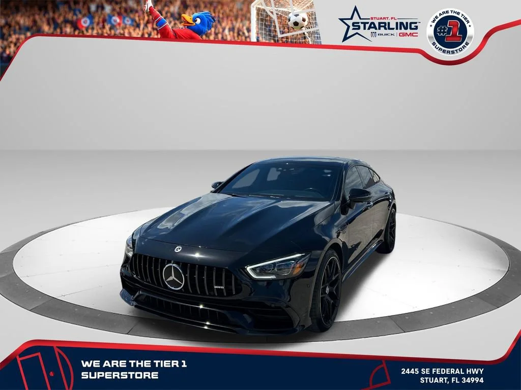 Used 2022 Black Mercedes-Benz AMG® GT 53 image 1