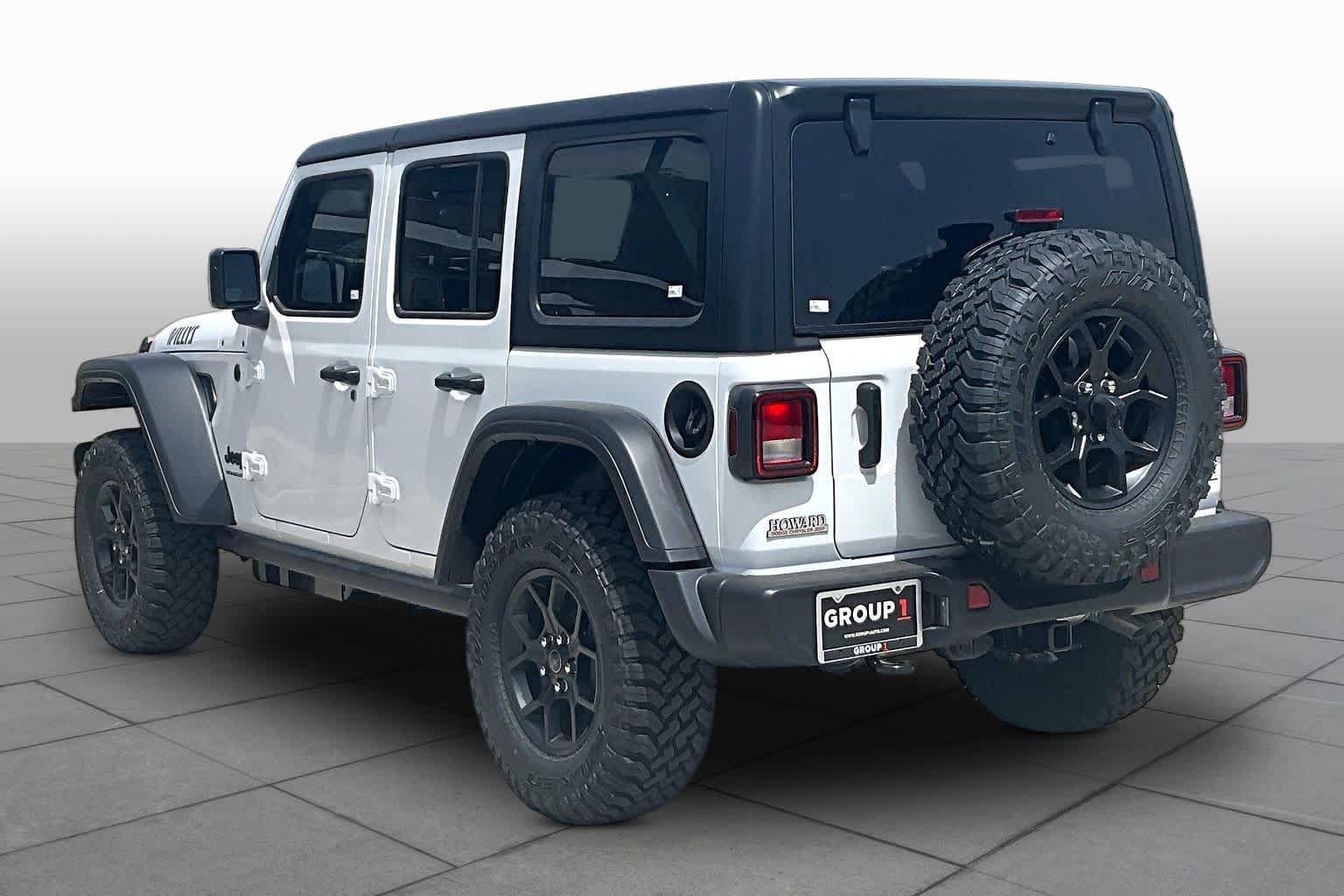 New 2026 Bright White Clear-Coat Exterior Paint Jeep Willys image 13