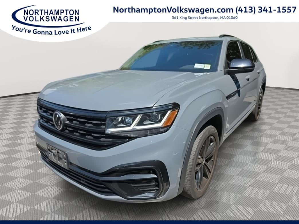Used 2023 Pure Gray Volkswagen 2.0T SEL R-Line Black image 1